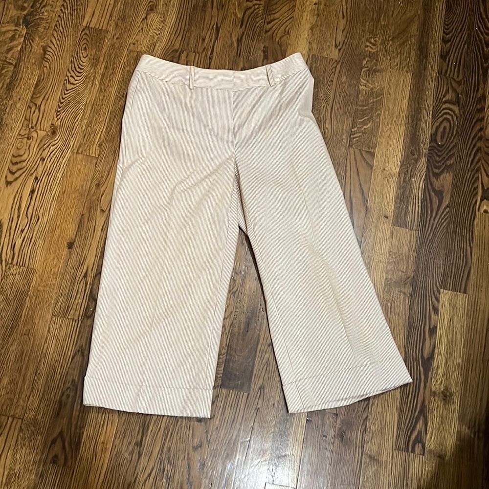 Tahari striped capris - 4